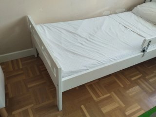 Cama infantil Ikea blanca