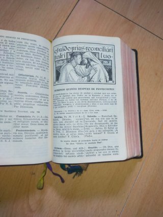 Antiguo Misal diario devocionario