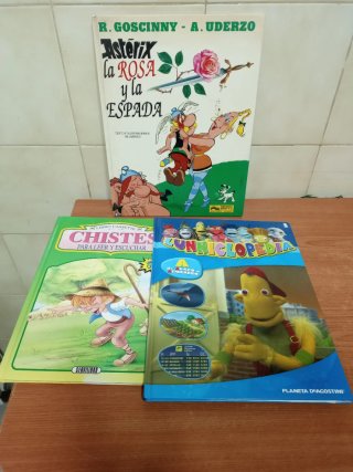 TEBEO ASTERIX+CHISTES+LOS LUNNIS