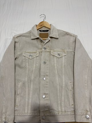 Chaqueta Zara Beige Talla S