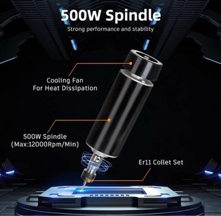 Fresadora CNC 500W Nueva sin uso
