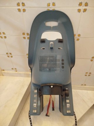 Silla portabebés para bicicleta