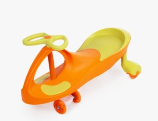 Correpasillos infantil naranja y amarillo