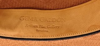 Sombrero Panama Gemma Galdon lo