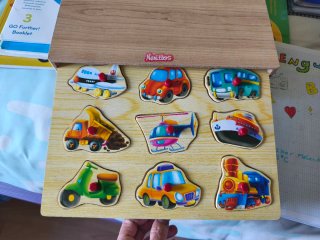 4 Puzzles de Madera Nenittos