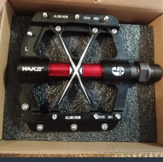 Pedales de Bicicleta Wake Aluminio 7075 CNC
