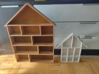 Estanterías de madera casa 2