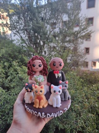 Figura de boda personalizada