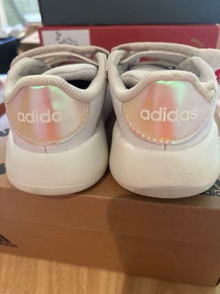 Deportivas Adidas Blancas Velcro Niña/Niño
