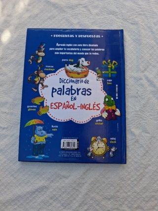 Diccionario de palabras en español-inglés