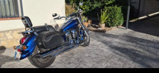 Kawasaki VN900 Classic Azul
