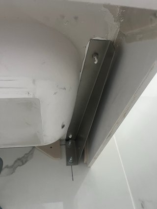 Lavabo suspendido 65 cm mármol