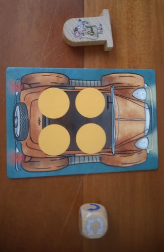 HABA -El comisario Ratónez -Juego de mesa COMPLETO