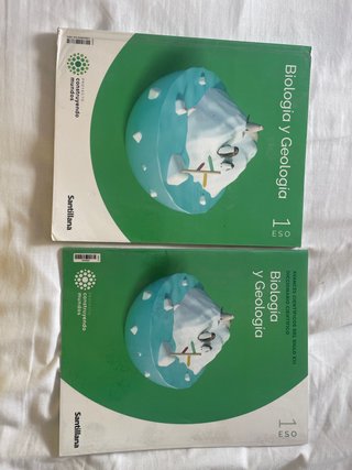 Libros Biología-Geología 1ºESO y Avance Cientifico