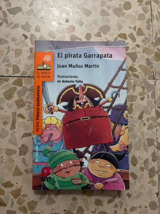 libro “El pirata Garrapata”