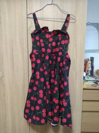 Vestido estilo lindy hop/swing con estampado de ce