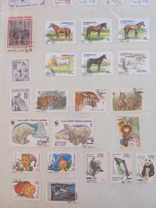 Lote de 350+ Cupones Antiguos y Sellos 1898/1993