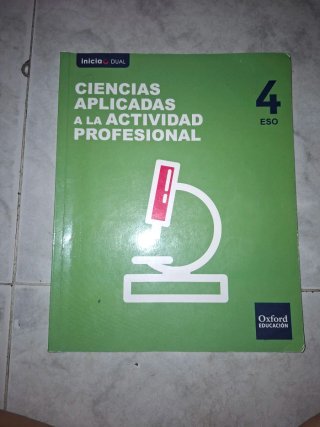 ciencias aplicadas ala actividad profesional 4 eso