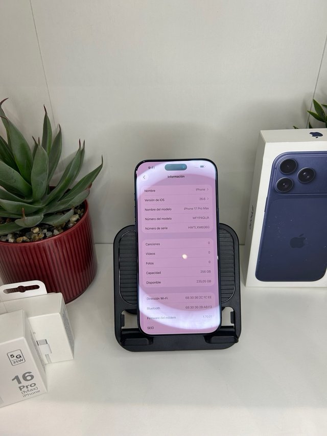 iPhone 17 Pro Max – 256GB | Azul Marino |