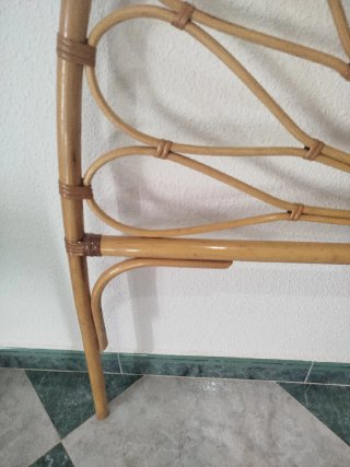 Cabecero de cama de bambú