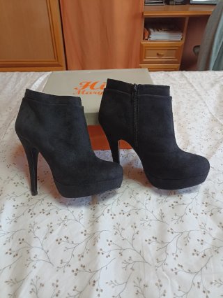 Botines de tacón