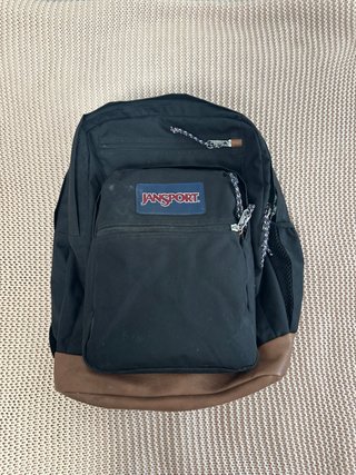 Mochila Jansport Negra y Marrón