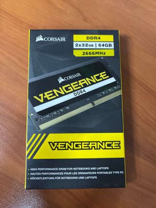 RAM Corsair Vengeance DDR4 64GB (2x32GB)