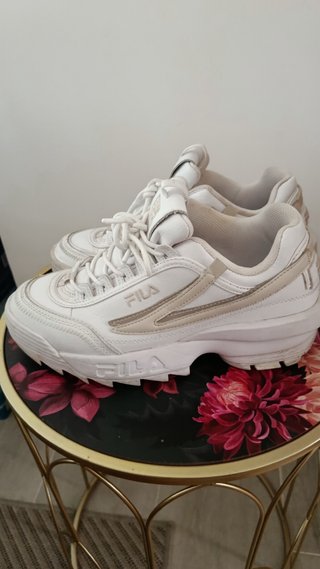 Zapatos Fila Blancos Hombre