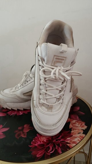 Zapatos Fila Blancos Hombre