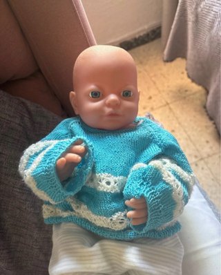 Muñeco bebé cuerpo de plástico