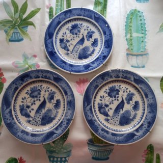 3 Piatti Antichi Danimarca Design Pavone