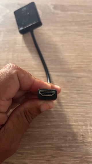 Adaptador HDMI a VGA Negro