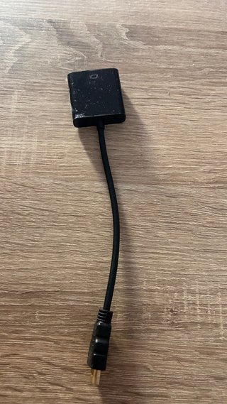 Adaptador HDMI a VGA Negro