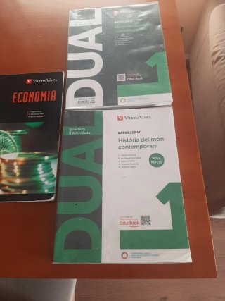 Libros de 4Eso i 1er Batxillerat Historia del mon