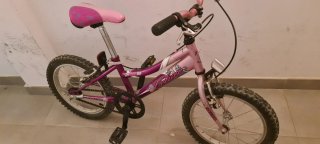 Bicicleta infantil 16 rosa