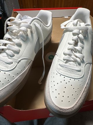Nike Court Vision LO Gris/Blanco Talla 42.5