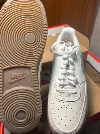Nike Court Vision LO Gris/Blanco Talla 42.5