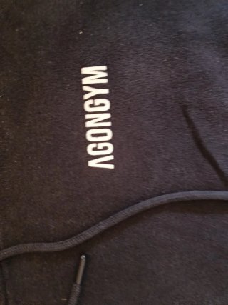 Sudadera AGONGYM Negra