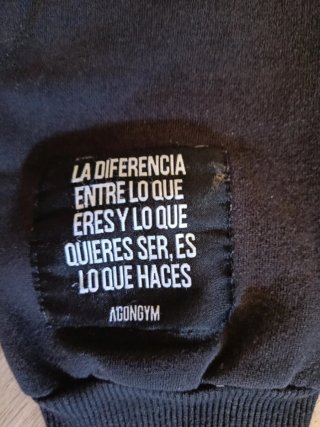 Sudadera AGONGYM Negra