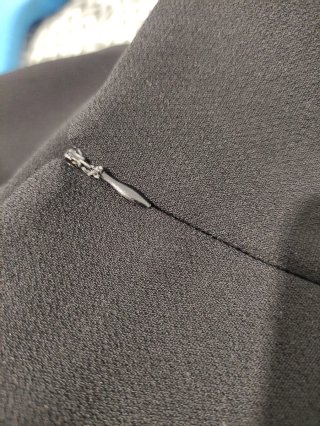 Pantalón negro MDM acampanado