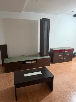 Conjunto Muebles Comedor Wengué