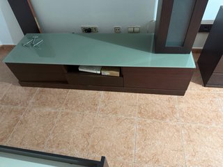 Conjunto Muebles Comedor Wengué