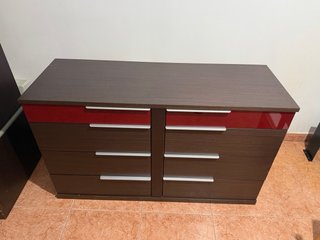 Conjunto Muebles Comedor Wengué