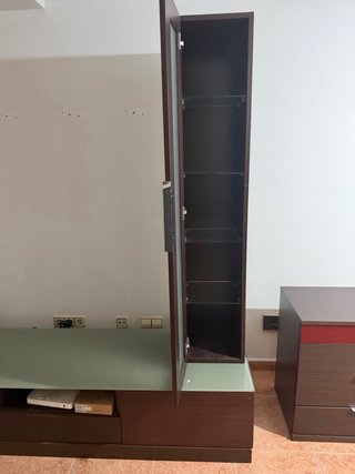 Conjunto Muebles Comedor Wengué