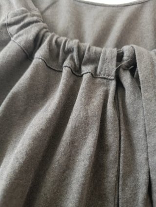 Vestido midi verde Skunfunk