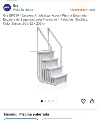 Escalera piscina
