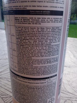 Herbicida Roundup Ultraplus. 1 litro