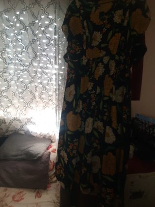 Vestido estampado floral