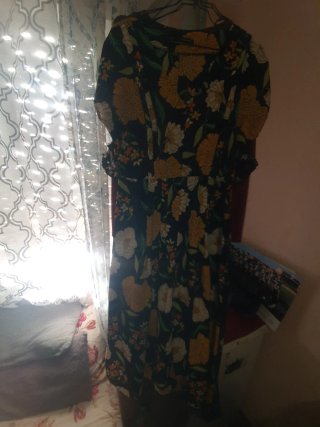 Vestido estampado floral