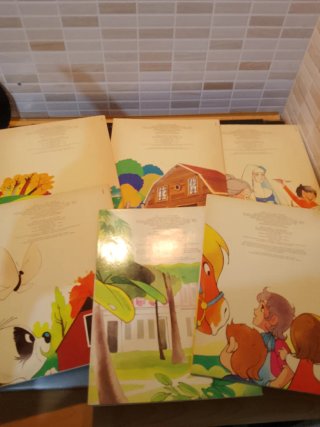 Candy Candy libro illustrativo + 45 giri